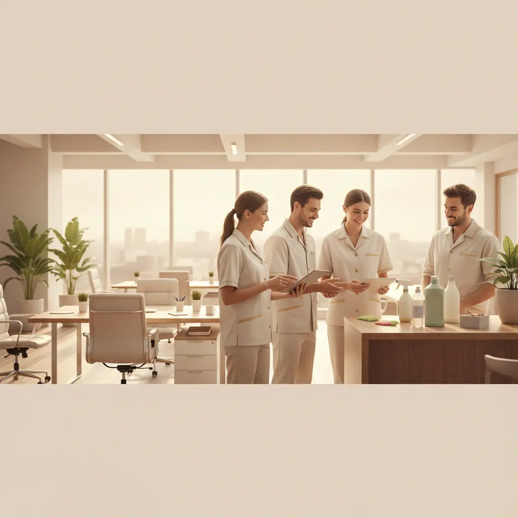 Pristine living room space